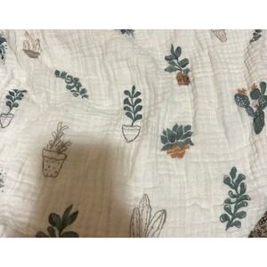 Little Unicorn Cactus Print Muslin Cotton Changing Pad Bassinet Sheet